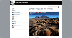 Desktop Screenshot of cudaswiata.pl